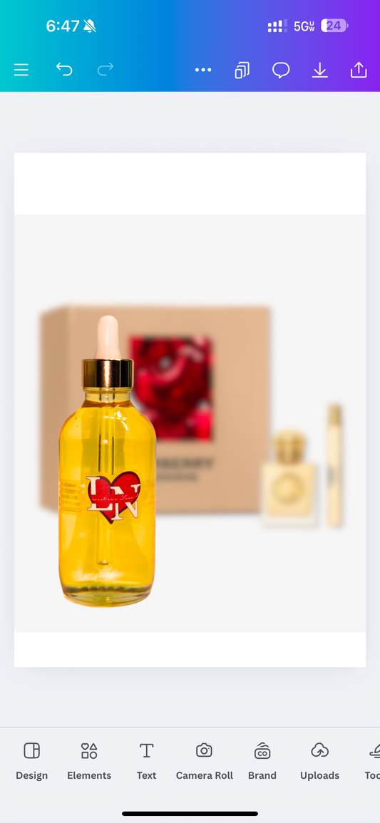 ❤️89LoveNotes Oil Inspired By Burberry Goddess Intense